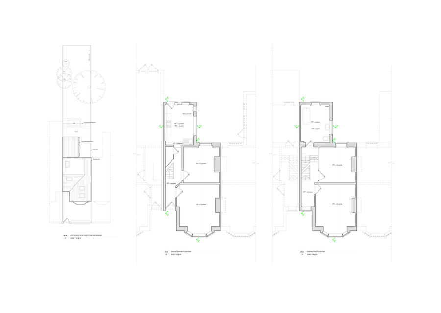 Measured survey drawing example