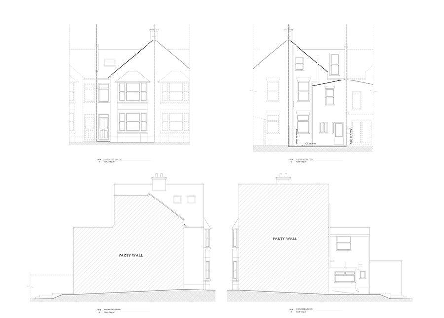 Measured survey floor plan example