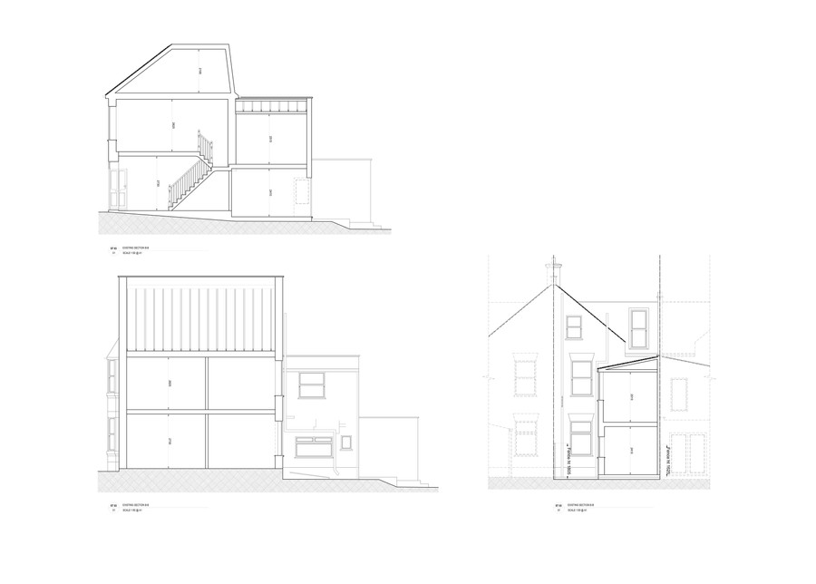 Measured survey elevation example